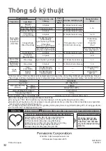 Preview for 51 page of Panasonic SR-PX184 Operating Instructions Manual