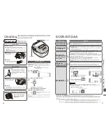 Preview for 14 page of Panasonic SR-SAT102 Operating Instructions Manual