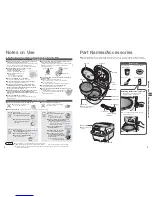 Preview for 5 page of Panasonic SR-SAT18 Operating Instructions Manual