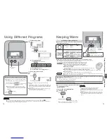 Preview for 8 page of Panasonic SR-SAT18 Operating Instructions Manual