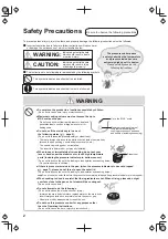 Preview for 2 page of Panasonic SR-SG501 Operating Instructions Manual