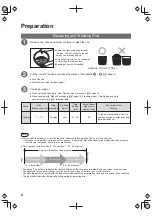 Preview for 8 page of Panasonic SR-SG501 Operating Instructions Manual