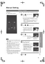 Preview for 15 page of Panasonic SR-SG501 Operating Instructions Manual