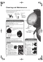 Preview for 18 page of Panasonic SR-SG501 Operating Instructions Manual