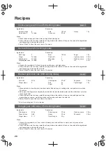 Preview for 20 page of Panasonic SR-SG501 Operating Instructions Manual