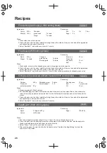 Preview for 28 page of Panasonic SR-SG501 Operating Instructions Manual