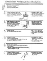 Preview for 22 page of Panasonic SR-SH10AP Operating Instructions Manual