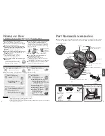 Предварительный просмотр 5 страницы Panasonic SR-SSS105 Operating Instructions Manual