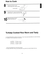 Preview for 7 page of Panasonic SR-TE10NVO Operating Instructions Manual