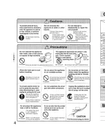 Предварительный просмотр 4 страницы Panasonic SR-TEG18 - RICECOOKER 10 CUP Operating Instructions Manual