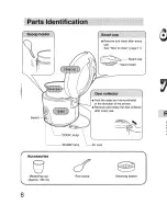Предварительный просмотр 6 страницы Panasonic SR-TEG18 - RICECOOKER 10 CUP Operating Instructions Manual