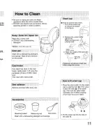 Preview for 11 page of Panasonic SR-TEG18 - RICECOOKER 10 CUP Operating Instructions Manual