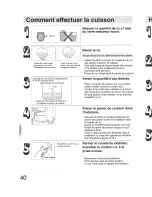 Предварительный просмотр 40 страницы Panasonic SR-TEG18 - RICECOOKER 10 CUP Operating Instructions Manual