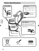 Предварительный просмотр 6 страницы Panasonic SR-TEL18 Operating Instructions Manual