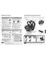 Preview for 4 page of Panasonic SR-THB105 Operating Instructions Manual