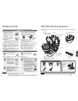 Preview for 4 page of Panasonic SR-THB185 Operating Instructions Manual