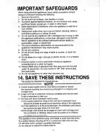 Предварительный просмотр 2 страницы Panasonic SR-TMB10 Operating Instructions Manual