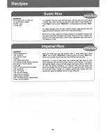 Preview for 21 page of Panasonic SR-TMB10 Operating Instructions Manual