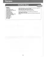 Предварительный просмотр 24 страницы Panasonic SR-TMB10 Operating Instructions Manual