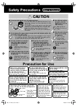 Preview for 3 page of Panasonic SR-TMH10 Operating Instructions Manual