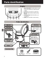 Предварительный просмотр 6 страницы Panasonic SR-TMH501 Operating Instructions Manual