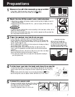 Предварительный просмотр 7 страницы Panasonic SR-TMH501 Operating Instructions Manual