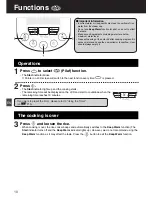 Предварительный просмотр 10 страницы Panasonic SR-TMH501 Operating Instructions Manual