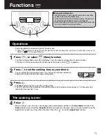 Предварительный просмотр 13 страницы Panasonic SR-TMH501 Operating Instructions Manual