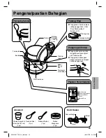 Предварительный просмотр 25 страницы Panasonic SR-TP184 Operating Instructions Manual