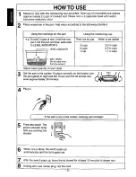 Предварительный просмотр 4 страницы Panasonic SR-W06PA Operating Instructions Manual