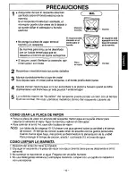 Предварительный просмотр 7 страницы Panasonic SR-W06PA Operating Instructions Manual