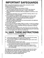 Preview for 2 page of Panasonic SR-W06PD Operating Instructions Manual