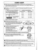 Предварительный просмотр 8 страницы Panasonic SR-W15FSP User Manual