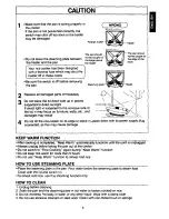 Предварительный просмотр 5 страницы Panasonic SR-W18FXP User Manual