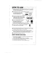 Preview for 9 page of Panasonic SR-W18GS Operating Instructions Manual