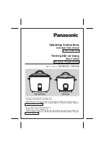 Panasonic SR-WN36 Operating Instructions Manual предпросмотр