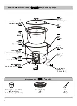 Предварительный просмотр 2 страницы Panasonic SR-Y18FGE Operating Instructions Manual