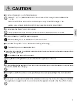 Предварительный просмотр 5 страницы Panasonic SR-Y18FGE Operating Instructions Manual