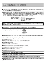 Preview for 20 page of Panasonic SR-Y18FGE Operating Instructions Manual