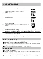 Предварительный просмотр 22 страницы Panasonic SR-Y18FGE Operating Instructions Manual