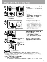 Предварительный просмотр 9 страницы Panasonic SR-YB05 Operating Instructions Manual