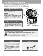 Предварительный просмотр 28 страницы Panasonic SR-YB05 Operating Instructions Manual