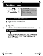 Preview for 8 page of Panasonic SR-ZE105 Operating Instructions Manual