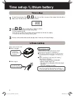 Preview for 6 page of Panasonic SR-ZS105 Operating Instructions Manual