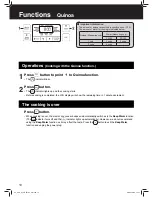 Предварительный просмотр 10 страницы Panasonic SR-ZS185 Operating Instructions Manual
