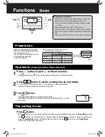 Предварительный просмотр 12 страницы Panasonic SR-ZS185 Operating Instructions Manual