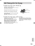 Preview for 55 page of Panasonic SR2363Z - RICE COOKER LID 20CUP Operating Instructions Manual