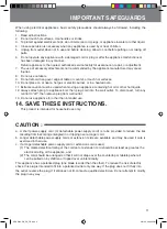 Предварительный просмотр 3 страницы Panasonic SRDE102 - RICE COOKER - MULTI LANGUAGE Operating Instructions Manual