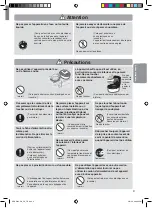 Preview for 9 page of Panasonic SRDE102 - RICE COOKER - MULTI LANGUAGE Operating Instructions Manual