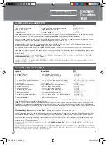 Предварительный просмотр 22 страницы Panasonic SRDE102 - RICE COOKER - MULTI LANGUAGE Operating Instructions Manual